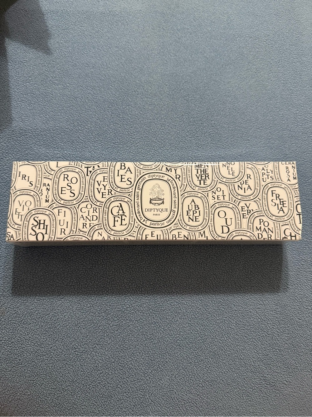 Diptyque set of 5 miniature candles pre-composed